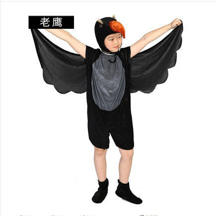 5六一儿童动物表演服老鹰捉小鸡演出服幼儿园童话剧衣服万圣节cos