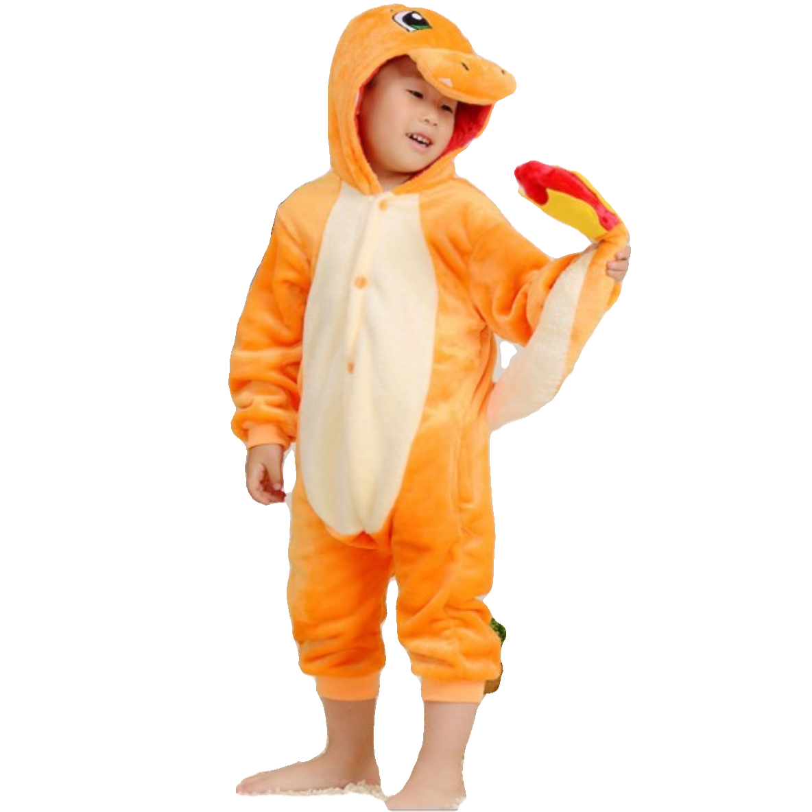 小火龙万圣节服装男童cos服童装儿童恐龙睡衣动物幼儿园运动会冬5