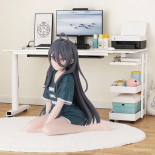 邻座艾莉同学有希玛莎泡面压动漫手办模型摆件 不时以俄语遮羞