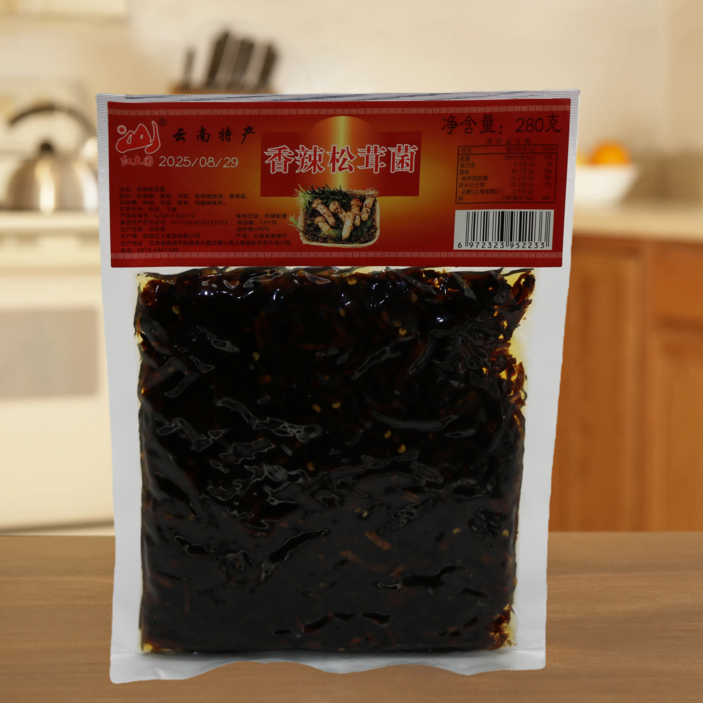 红土园松茸菌食用菌280克