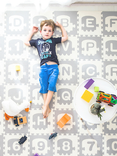 出口数字字母泡沫拼接地垫宝宝益智拼图垫床边爬爬垫婴儿童爬行垫