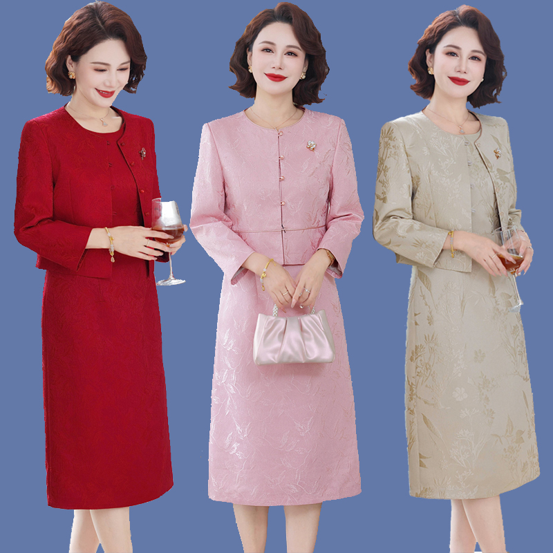 妈妈婚宴礼服高端轻奢高级感