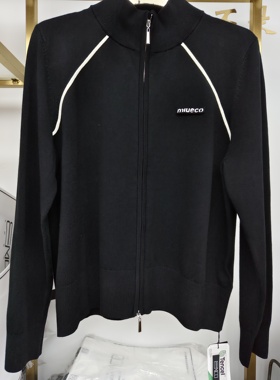 专柜正品EN532187时尚气质链接运动100％莱赛尔天丝2025秋女开衫