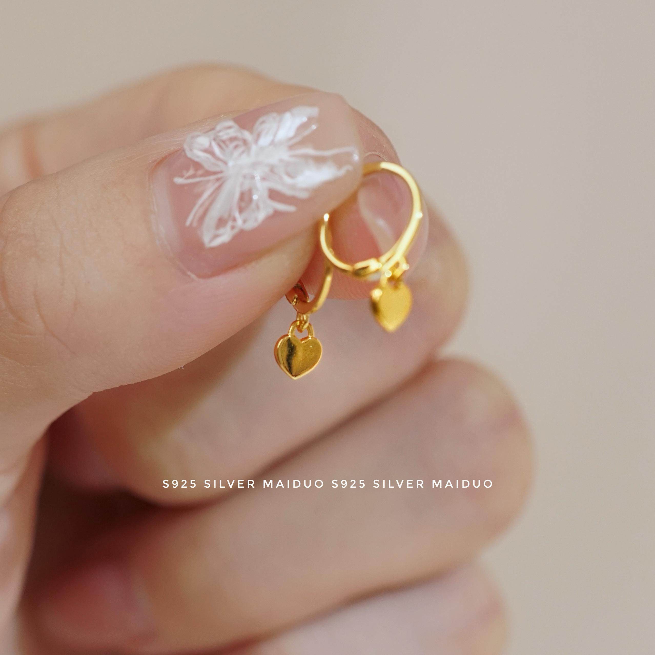 【甜心小耳扣】s925纯银女简约养耳洞耳环耳骨钉环养耳迷你灵动,饰品/流行首饰/时尚饰品新,耳环,淘宝优惠券,粉丝福利购,淘宝优惠卷