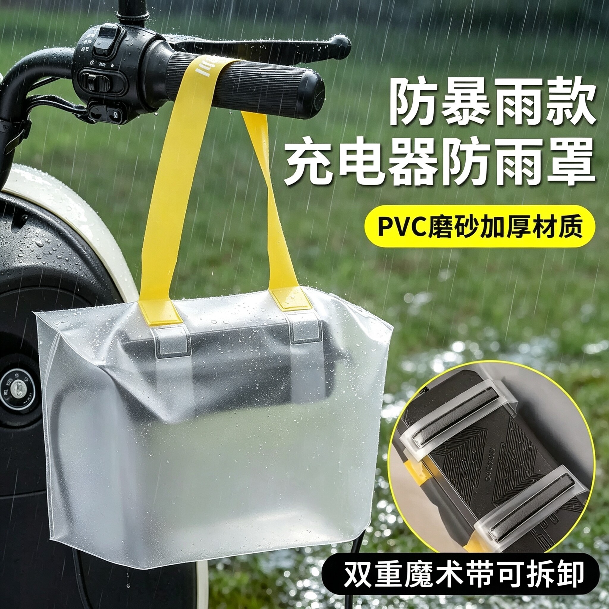 电动车充电器排插防水盒通用