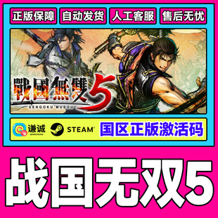 Steam 战国无双5 SAMURAI WARRIORS 5 国区激活码CDK正版PC游戏