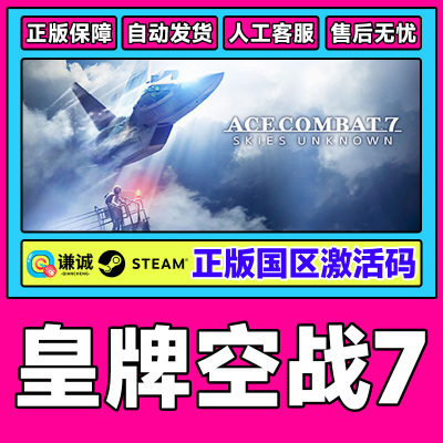 steam 皇牌空战7 未知空域ACE COMBAT 7 SKIES UNKNOWN 国区CDKey