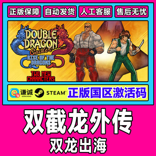 Steam 双截龙外传 双龙出海 国区激活码CDKey 正版PC中文游戏