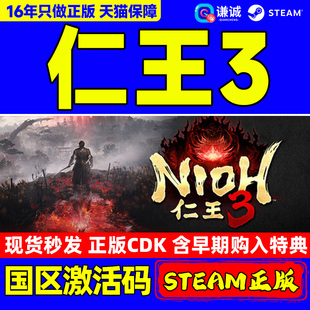 Steam 仁王3 Nioh 3 国区激活码CDKey PC正版中文游戏 类魂动作