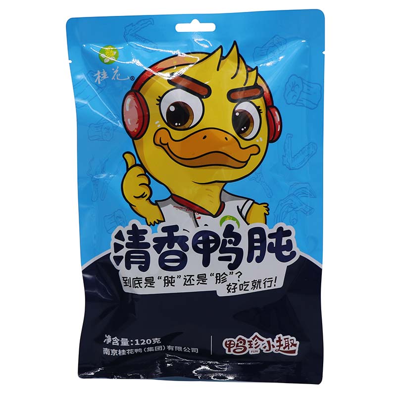 桂花鸭卤味食品鸭肫开袋即食