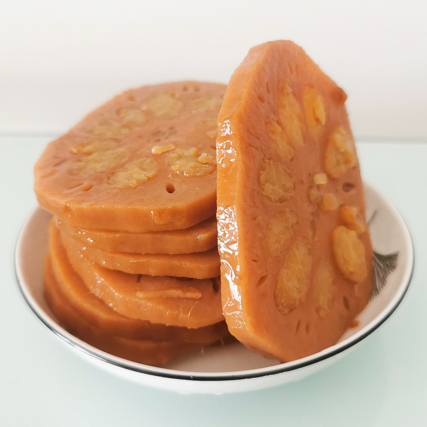 南京特产绿柳居蜜汁藕400克/袋熟食家常下酒菜素食藕制品开袋即食