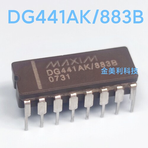 DG441AK  DG441AK/883B全新原装 模拟开关 多路复用器封装CDIP-16