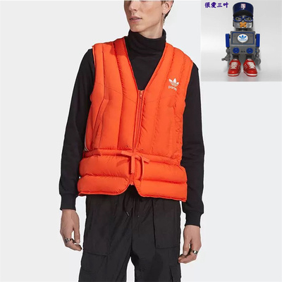 Adidas/阿迪达斯三叶草男女防风,保暖运动休闲棉背心马甲 HM6750