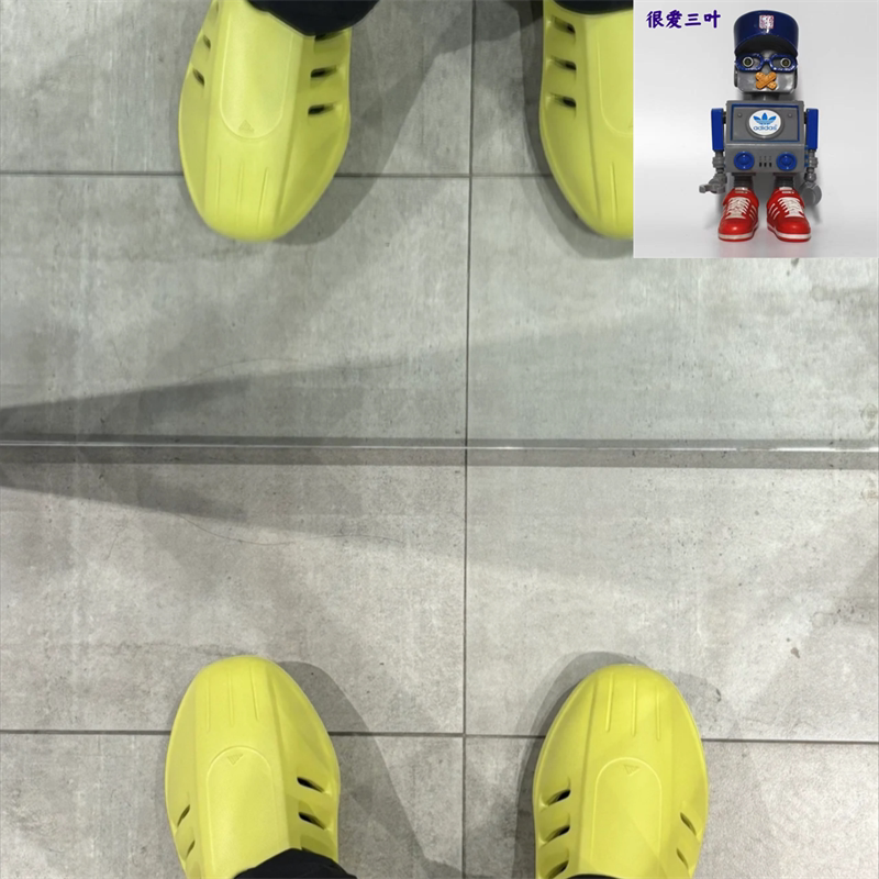 Adidas/阿迪达斯 男女同款透气舒适运动休闲拖鞋穆勒鞋 JQ2648