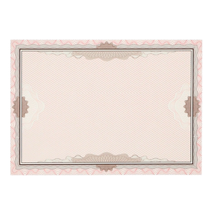 启恒A4空白无字个性化证书纸内页纸12K8K6K聘书奖状纸培训毕业书结业内芯纸荣誉证书定制订做可设计排版打印