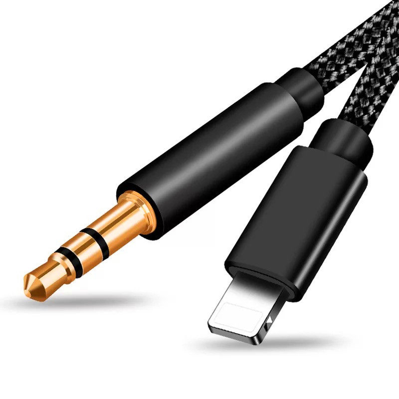 车用音乐播放数据线3.5音频线车载音乐线带麦克风蓝牙连接线