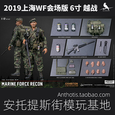 DAMTOYS WF2019会场版 1/12 6寸 越战美国海军陆战队侦察连PES004