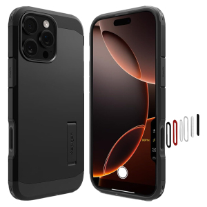 【灵动触控按键相机控制】Spigen适用于苹果iphone16Pro Max手机壳触摸16pro铠甲防摔保护壳Mag Fit磁吸全包