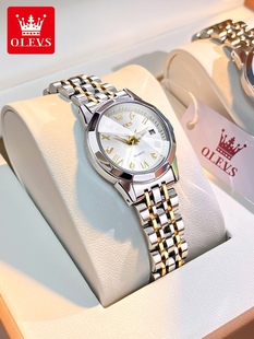 名牌正品 瑞士2023年新款 女士手表气质奢华高颜值夜光防水石英女表