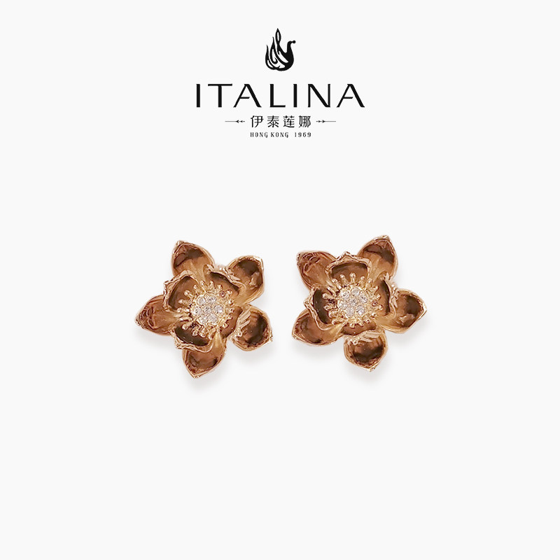 伊泰莲娜轻奢小香风耳夹耳饰不用打耳洞可佩戴花开植物系列耳环,饰品/流行首饰/时尚饰品新,耳夹,淘宝优惠券,粉丝福利购,淘宝优惠卷