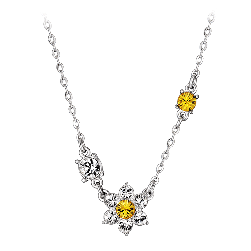 伊泰莲娜人造水晶合金女项链