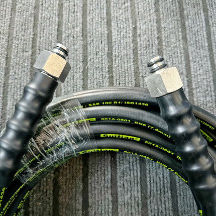 洛可DIY 8mm 防爆洗车管 不锈钢接头广州天河穗天软管