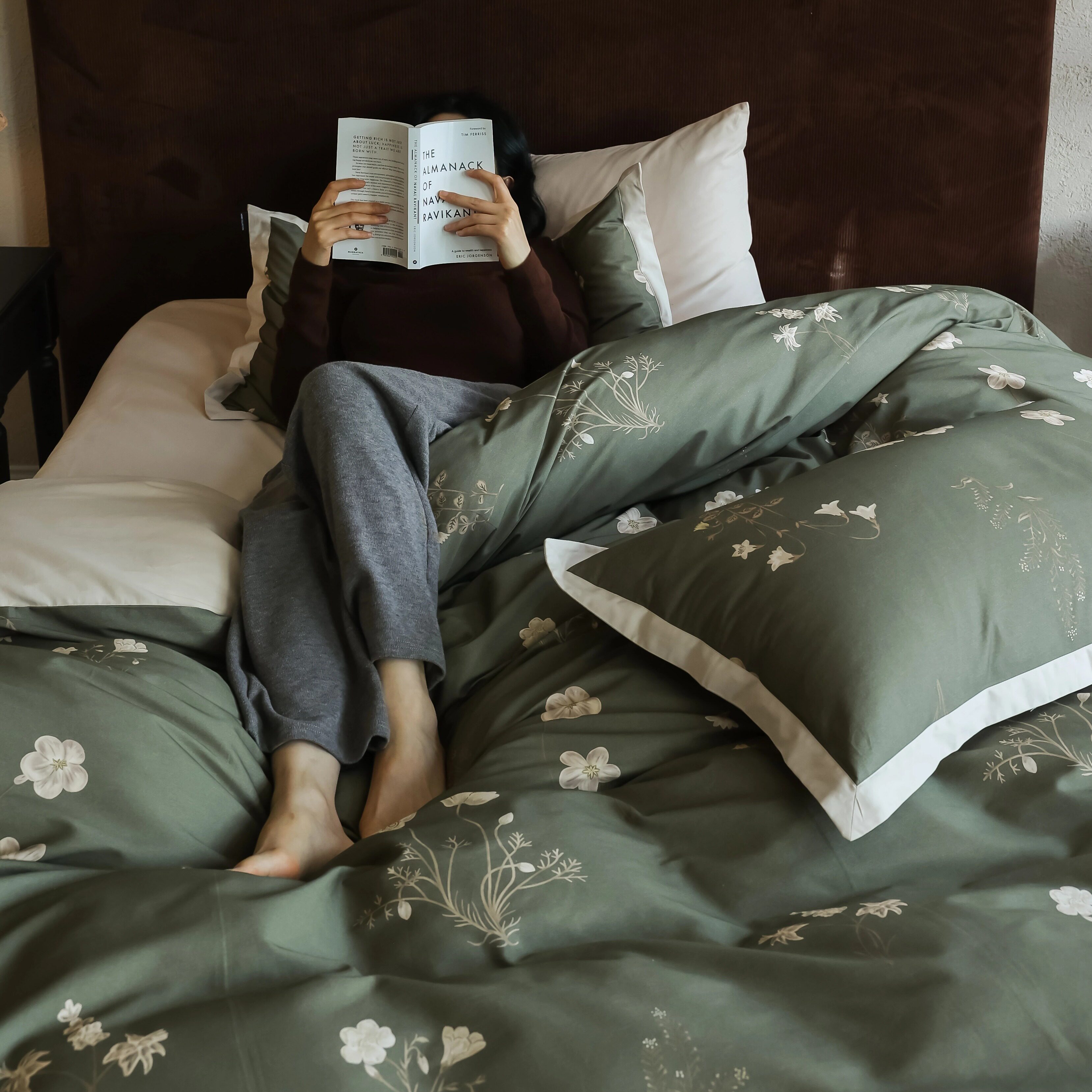 中古风法式长绒棉婴儿棉全棉床单四件套百合印花纯棉被套复古床品,床上用品,床品套件/四件套/多件套,淘宝优惠券,粉丝福利购,淘宝优惠卷