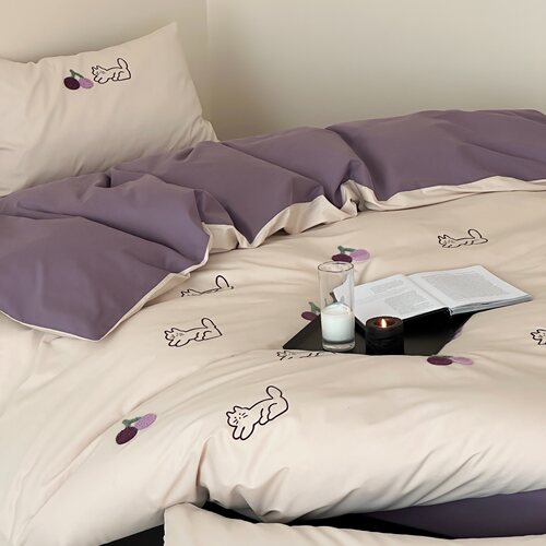 100支婴儿棉四件套长绒棉ins