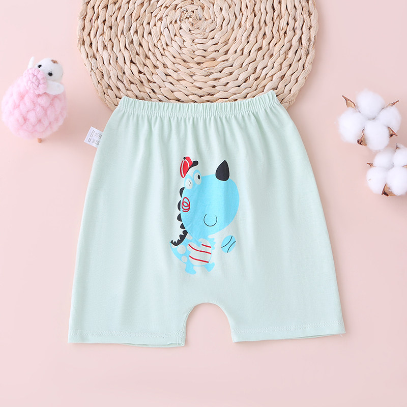 宝宝大PP裤纯棉婴幼儿1岁夏季宽松卡通屁屁裤薄款五分a类婴儿短裤
