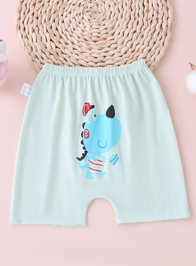 宝宝大PP裤纯棉婴幼儿1岁夏季宽松卡通屁屁裤薄款五分a类婴儿短裤