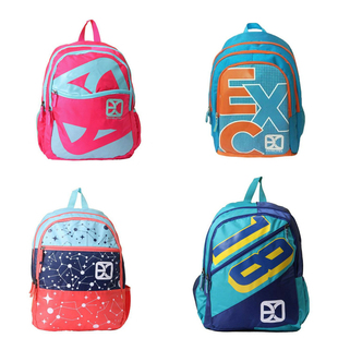 梦晓之家 外贸印度轻便护脊减负儿童双肩包男女书包 初中书包