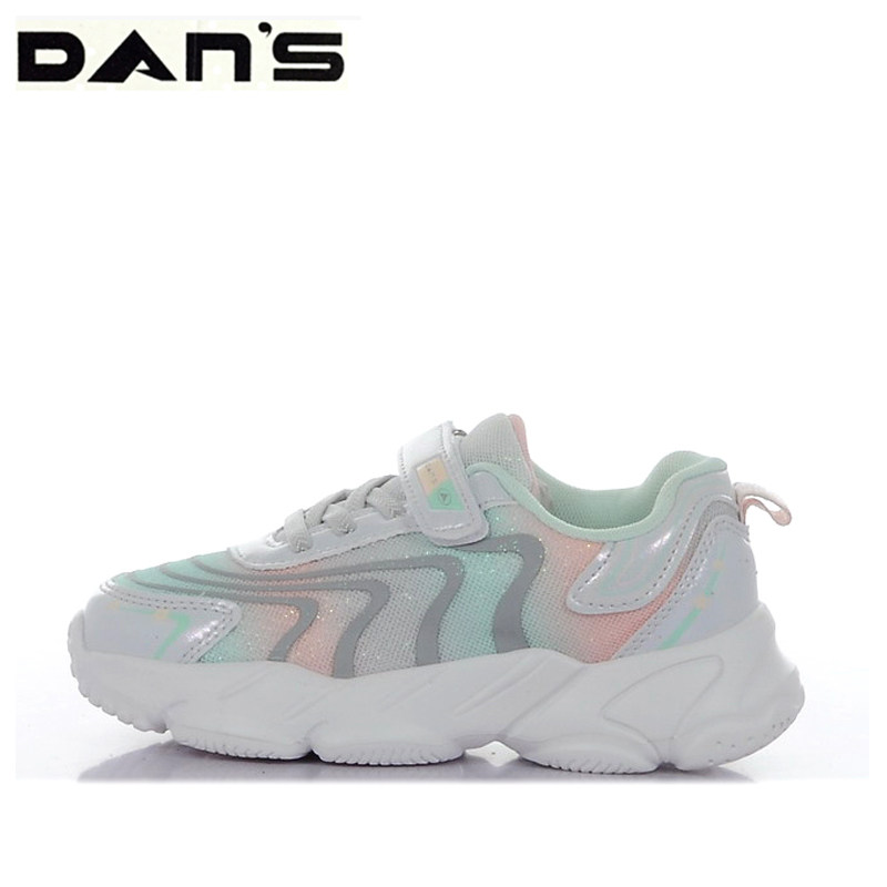 2025外贸原单Dans儿童运动鞋 女童轻便透气运动鞋 休闲跑步鞋