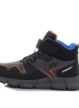 外贸原单俄罗斯FESS冬季加绒保暖童鞋 男童中帮棉鞋 休闲运动鞋