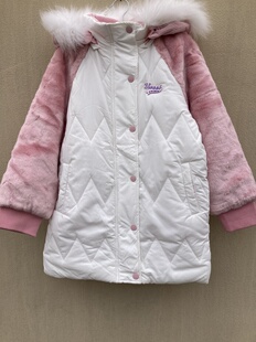 买一送一 120码 130码 140码 150码 清仓安*儿女童儿童中长款棉衣