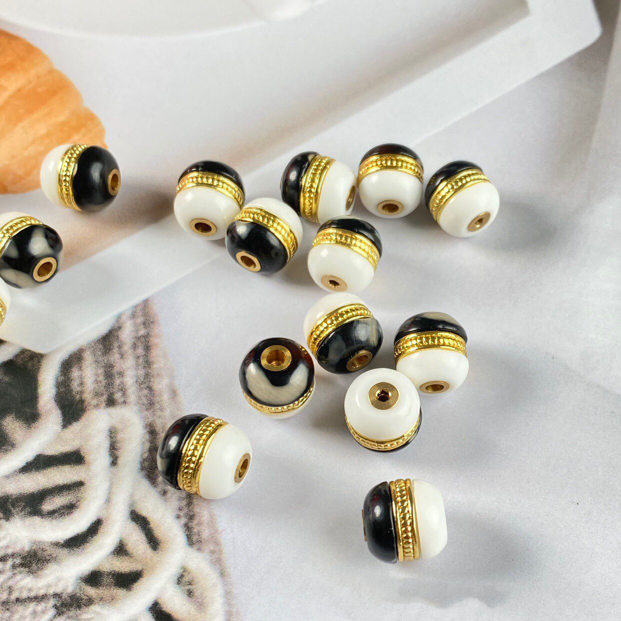 햄버거 구슬 구식 구슬 분리형 티베트 스타일 장난감 구슬 허리 구슬 RUDRAKSHA 장난감 DIY 액세서리 마노