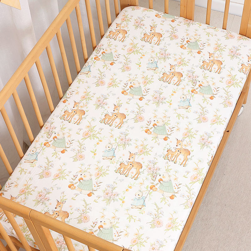 优伴双层纱布床笠夏季a类薄款