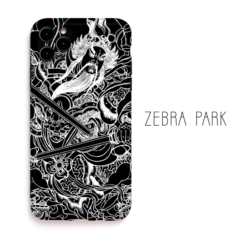 剑胆琴心线稿艺术小众美术生时尚潮牌手机壳适用苹果16promaxiphone14pro华为小米vivo艺术作品