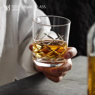 水杯高档家用牛奶杯酒杯酒具 日本进口东洋佐佐木无铅玻璃日式