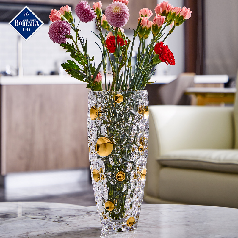 捷克bohemia进口水晶玻璃花瓶