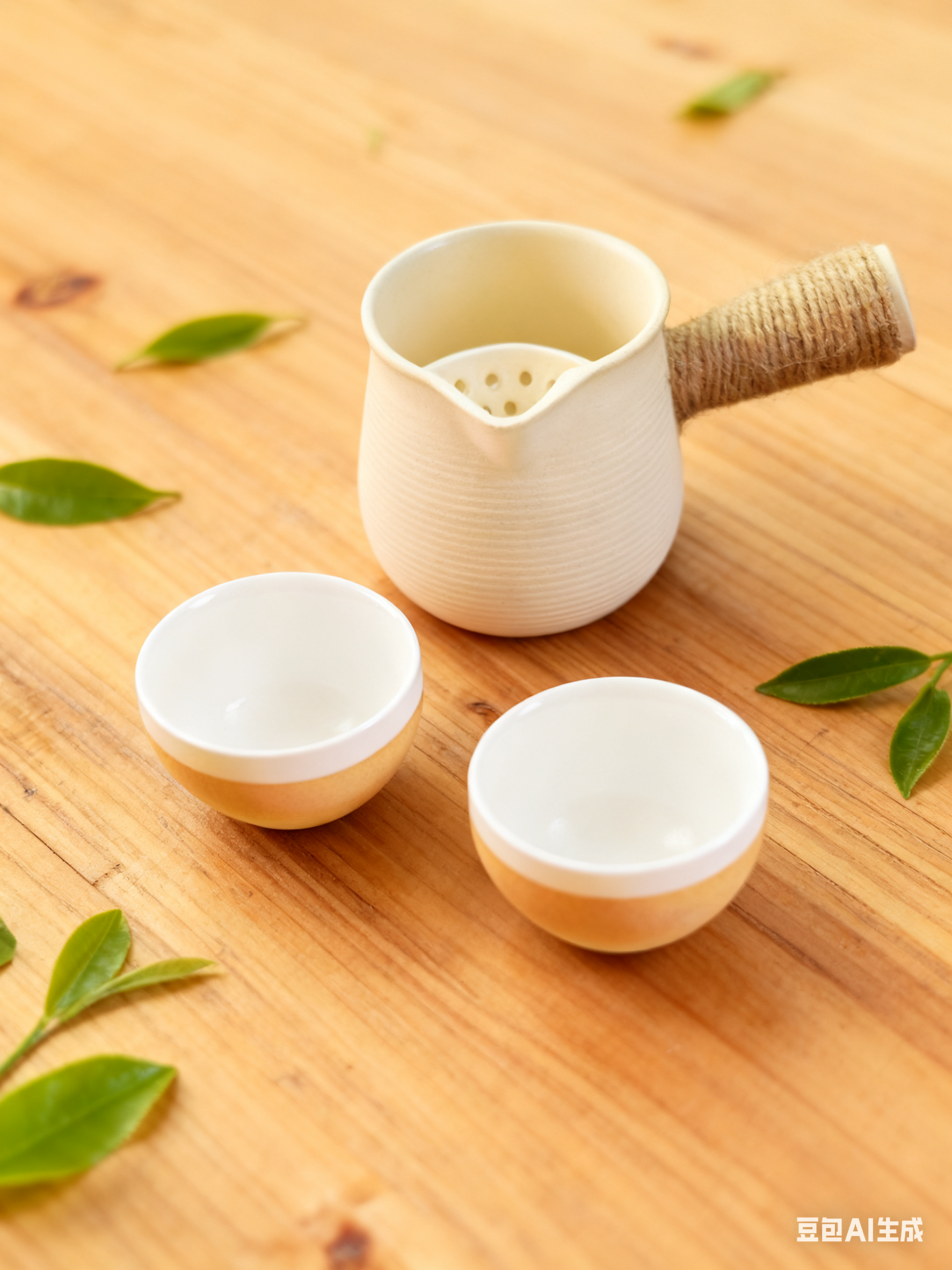 围炉煮茶专用侧把干烧罐罐壶烧奶茶碗型茶杯一壶二杯家用户外套装