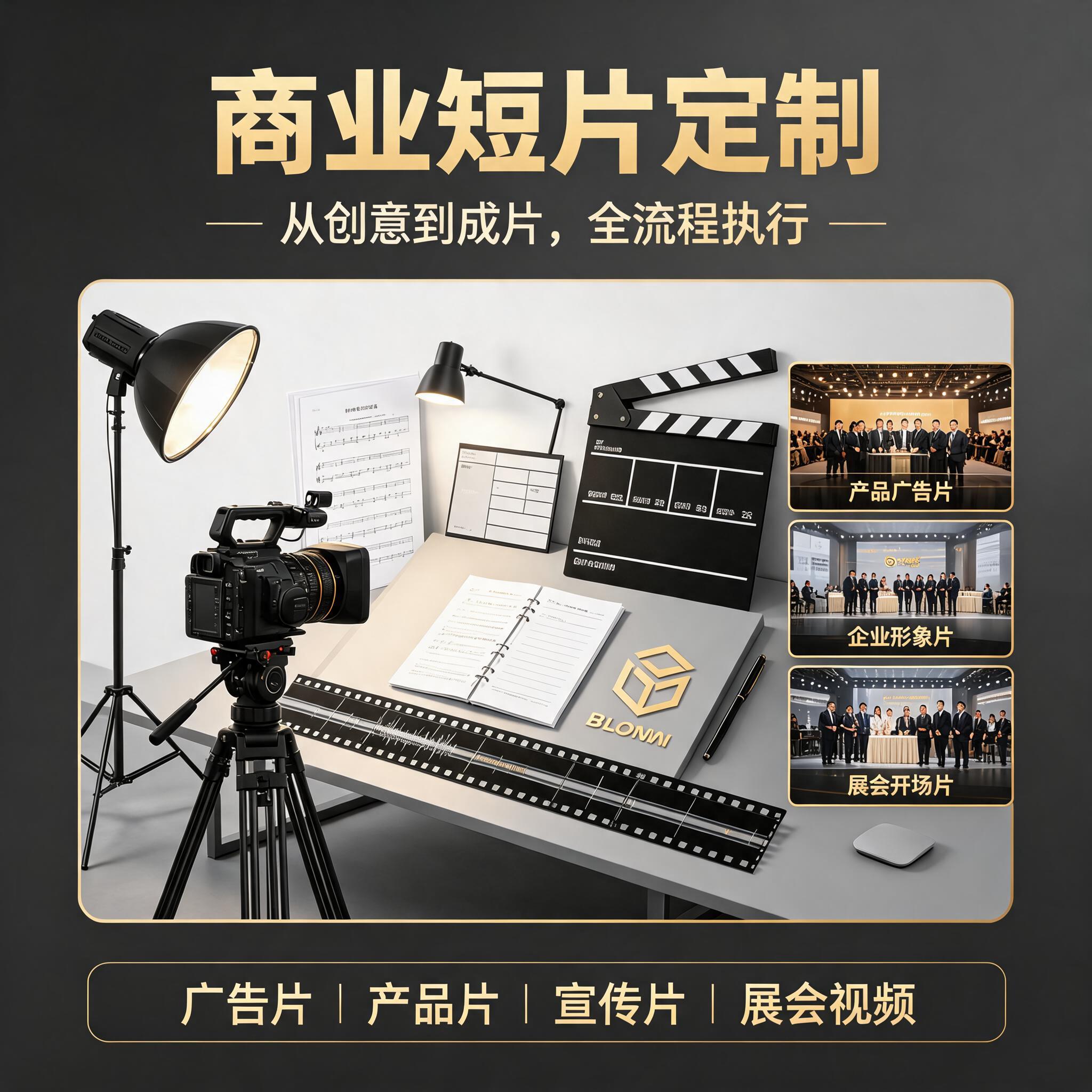 AI视频制作企业宣传片创意广告片产品介绍品牌文旅展会短片定制