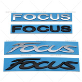 FOCUS贴标 适用于福特福克斯尾标 福特英文字母车标ABS电镀车贴