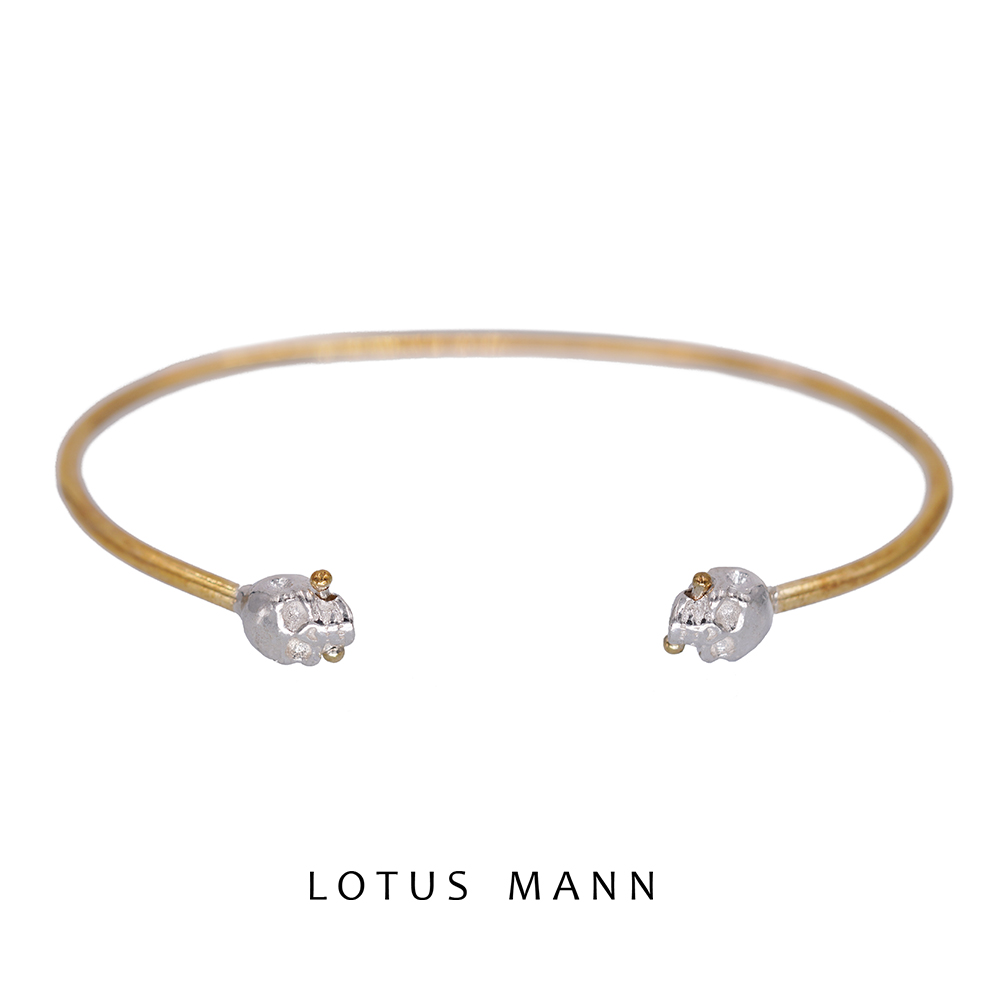 SkullBangle骷髅铜银手镯