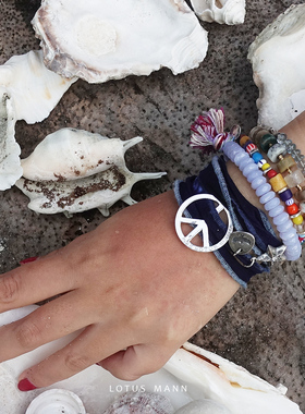 路塔斯曼反战标三个五角星吊坠