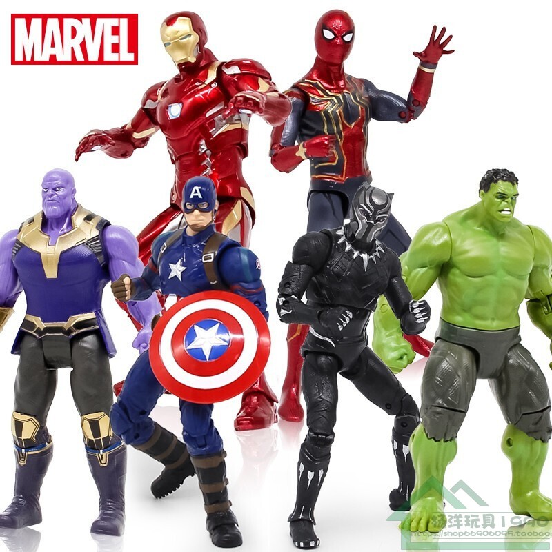 玩具钢铁侠可动模型手办