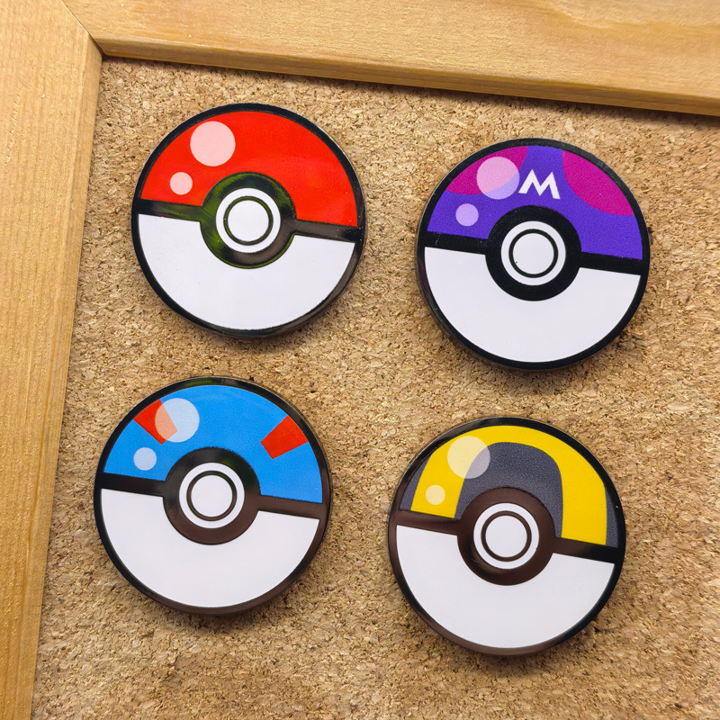 精灵球胸针宝可梦周边金属徽章