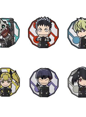 怪兽8号金属胸针日比野卡夫卡亚白米娜动漫周边书包装饰徽章pins