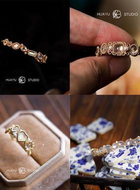 高级感花屿进口14K手工绕线定制