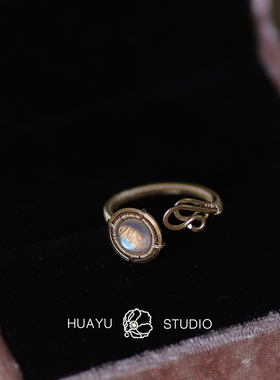 花屿手作进口14K甜美月光石