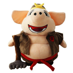 Q版猪八戒公仔小宝宝卡通猪生肖毛绒玩具西游记经典角色 二师兄